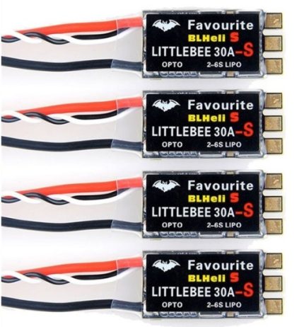 Favourite LittleBee 30A 2-6S DShot ESC Pack of 4