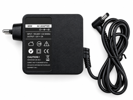 12V 5A Power Supply with 5.5mm DC Plug